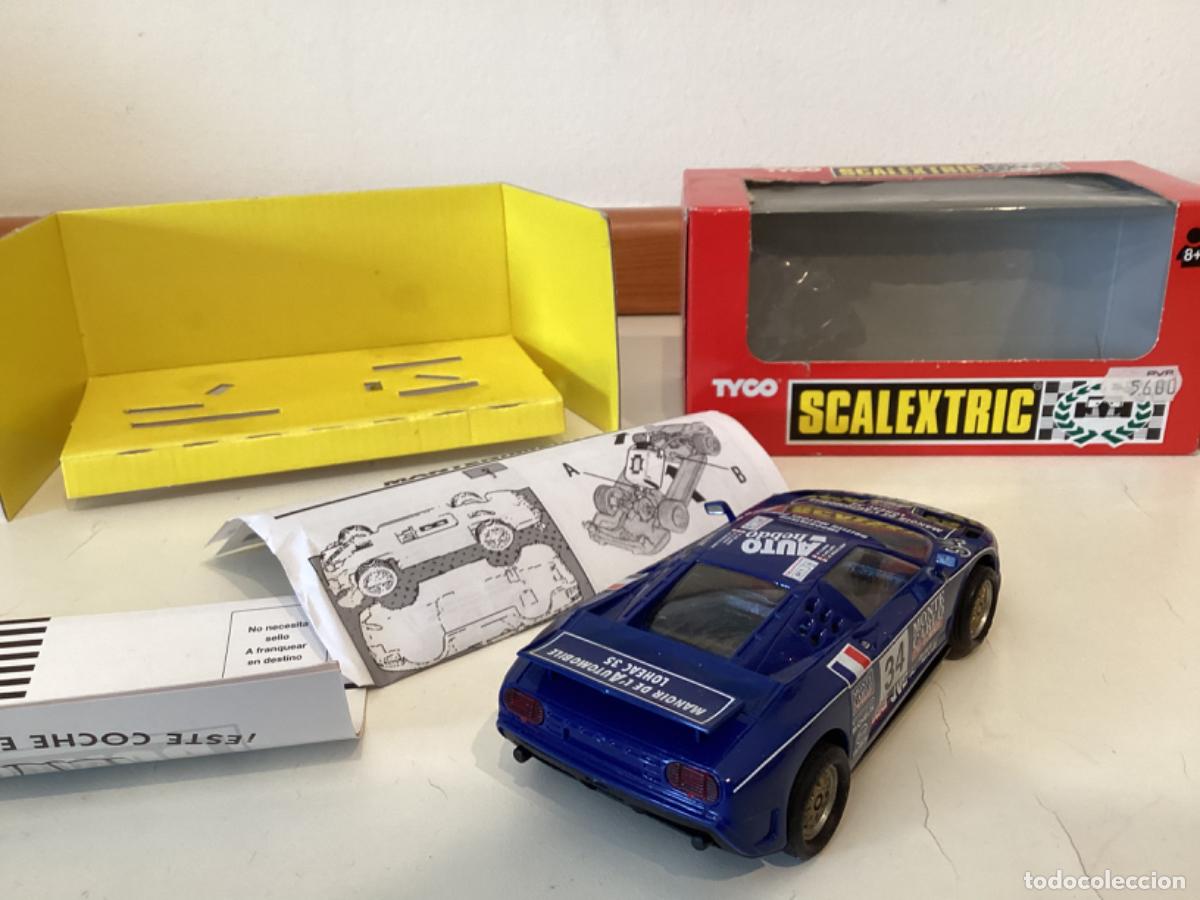 Scalextric: Bugatti EB 110 &rdquo;Le Mans&rdquo; Scalextric Tyco Ref 8386.09 1/32 - Foto 4