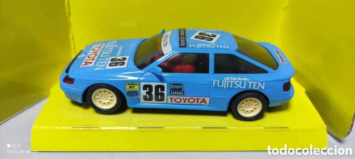 Scalextric: TOYOTA CELICA FUJITSU TYCO SCALEXTRIC - Foto 2