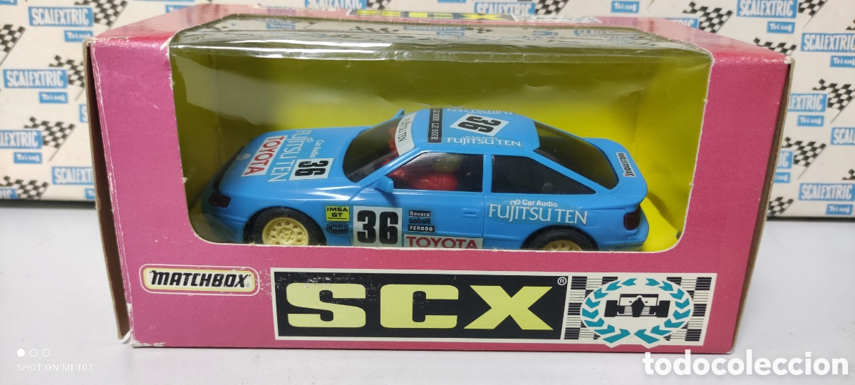 Scalextric: TOYOTA CELICA FUJITSU TYCO SCALEXTRIC - Foto 1