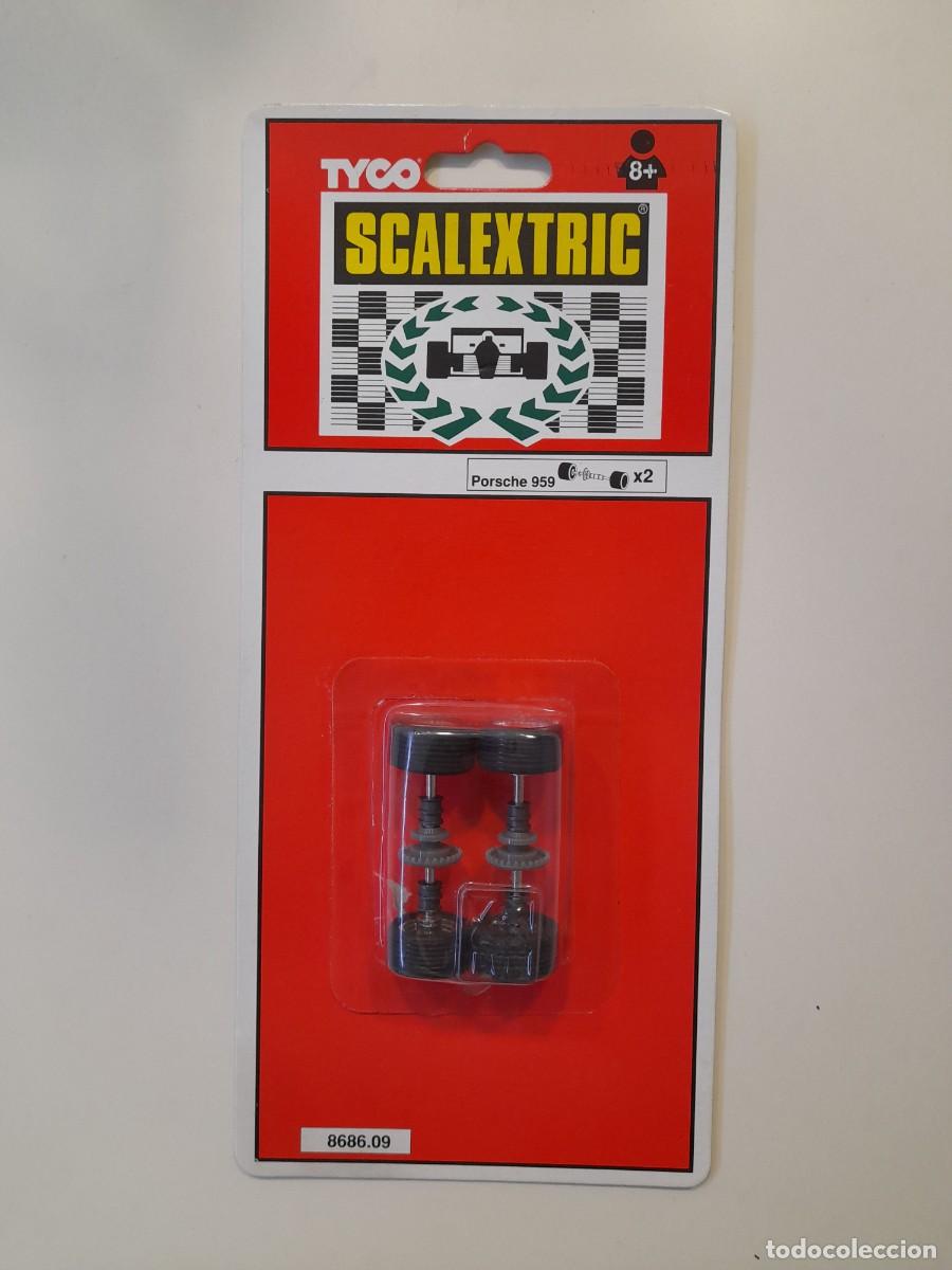 Scalextric: Ejes Porsche 959 Scalextric (Tyco) - Foto 1