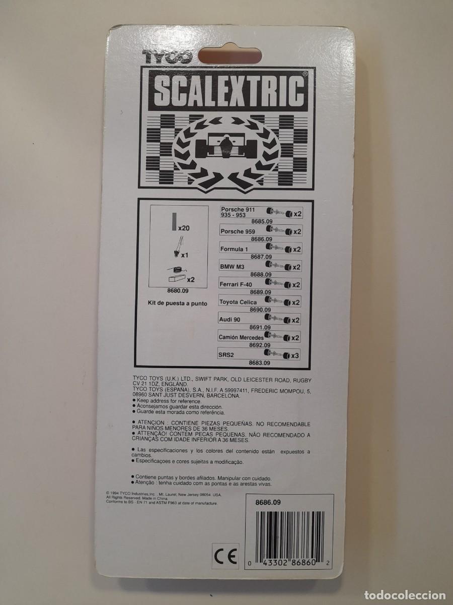 Scalextric: Ejes Porsche 959 Scalextric (Tyco) - Foto 2
