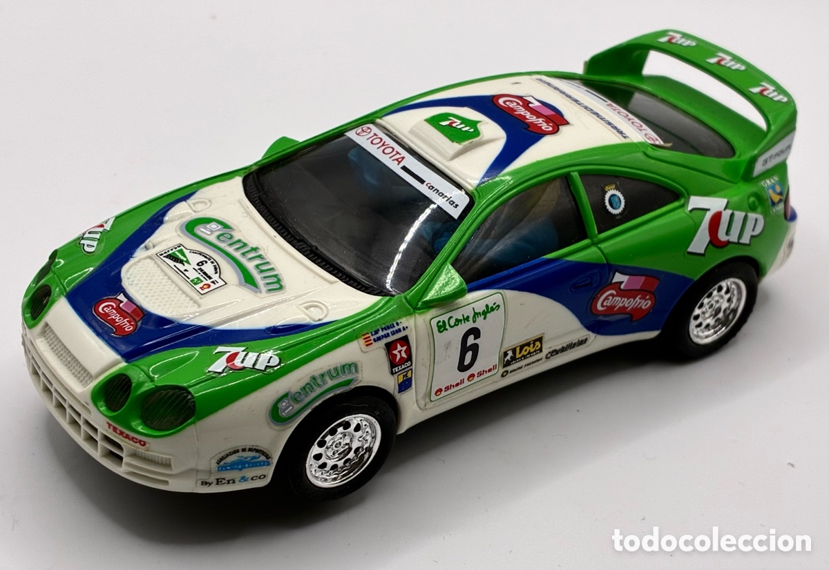 Scalextric: COCHE RALLYE SLOT TOYOTA CELICA 7UP SCALEXTRIC TYCO
