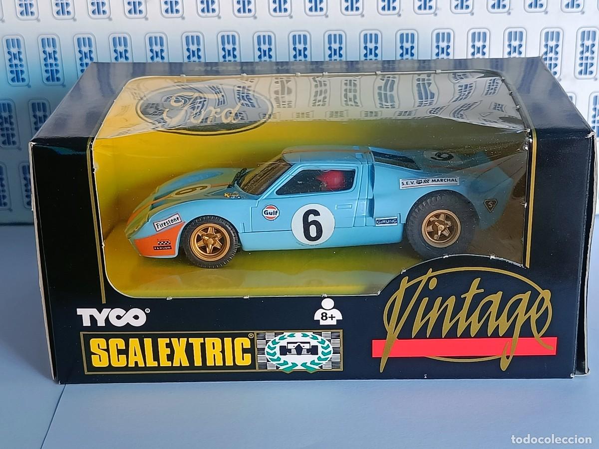 Scalextric: Ford GT40 Vintage SCALEXTRIC TYCO - Foto 1