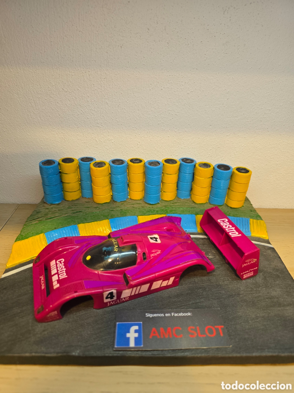 Scalextric: DESGUACE CARROCERIA JAGUAR SRS 2 SCALEXTRIC