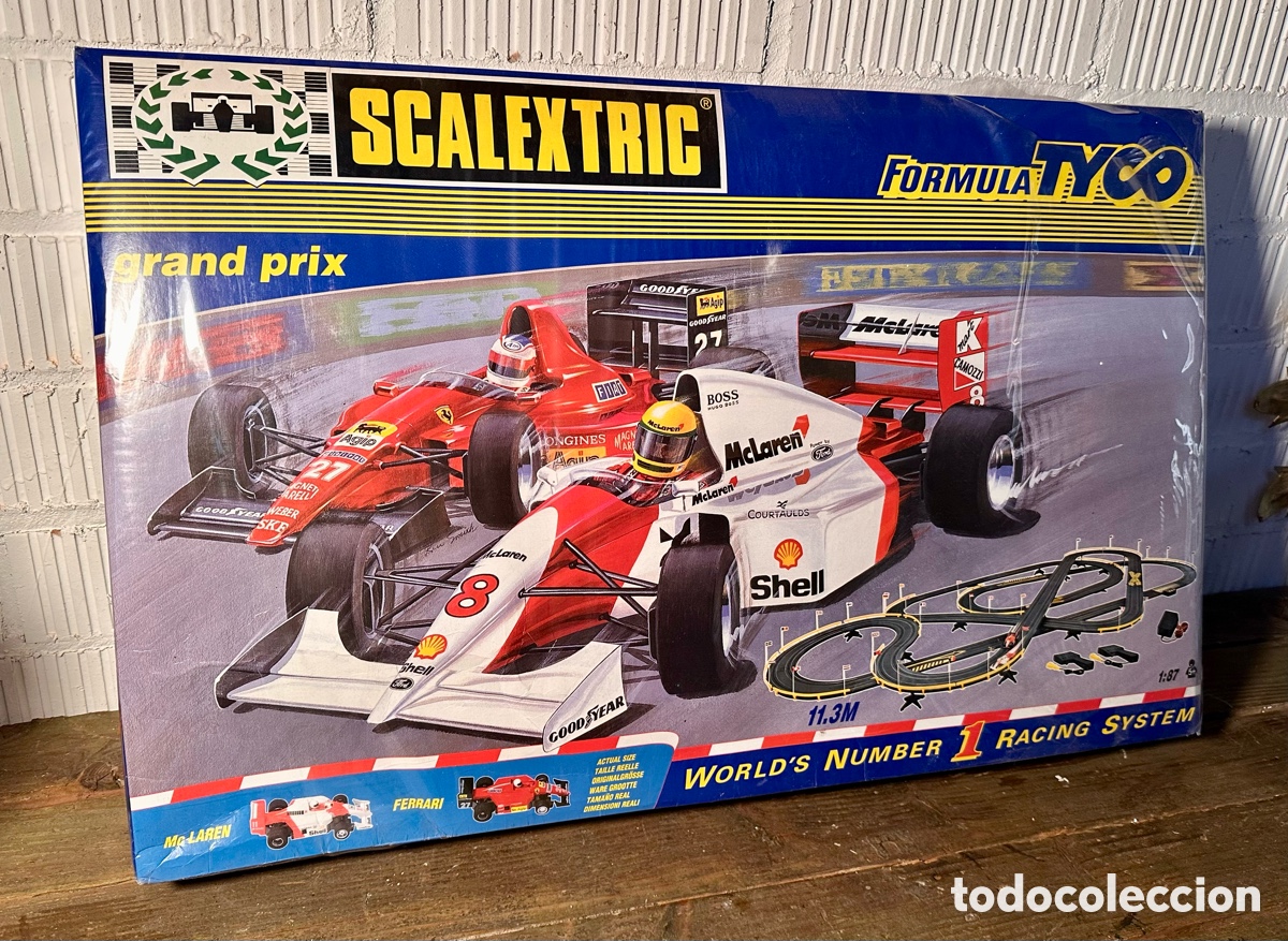 Scalextric: SCALEXTRIC FORMULA TYCO. GRAND PRIX. A ESTRENAR. &Eacute;poca Exin.