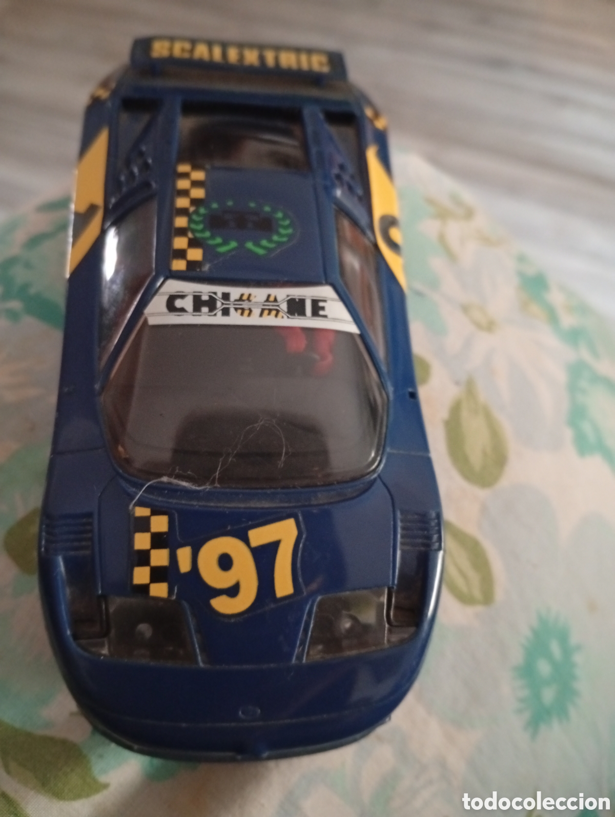 Scalextric: Coche Scalextric Bugatti EB110 1997 TYCO CLUB