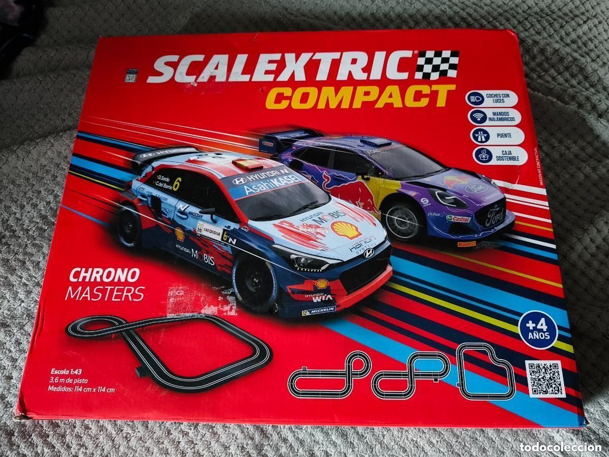 Scalextric: Scalextric Compact Circuito Chrono masters escala 1.43(Mandos inalambricos)(FUNCIONANDO)