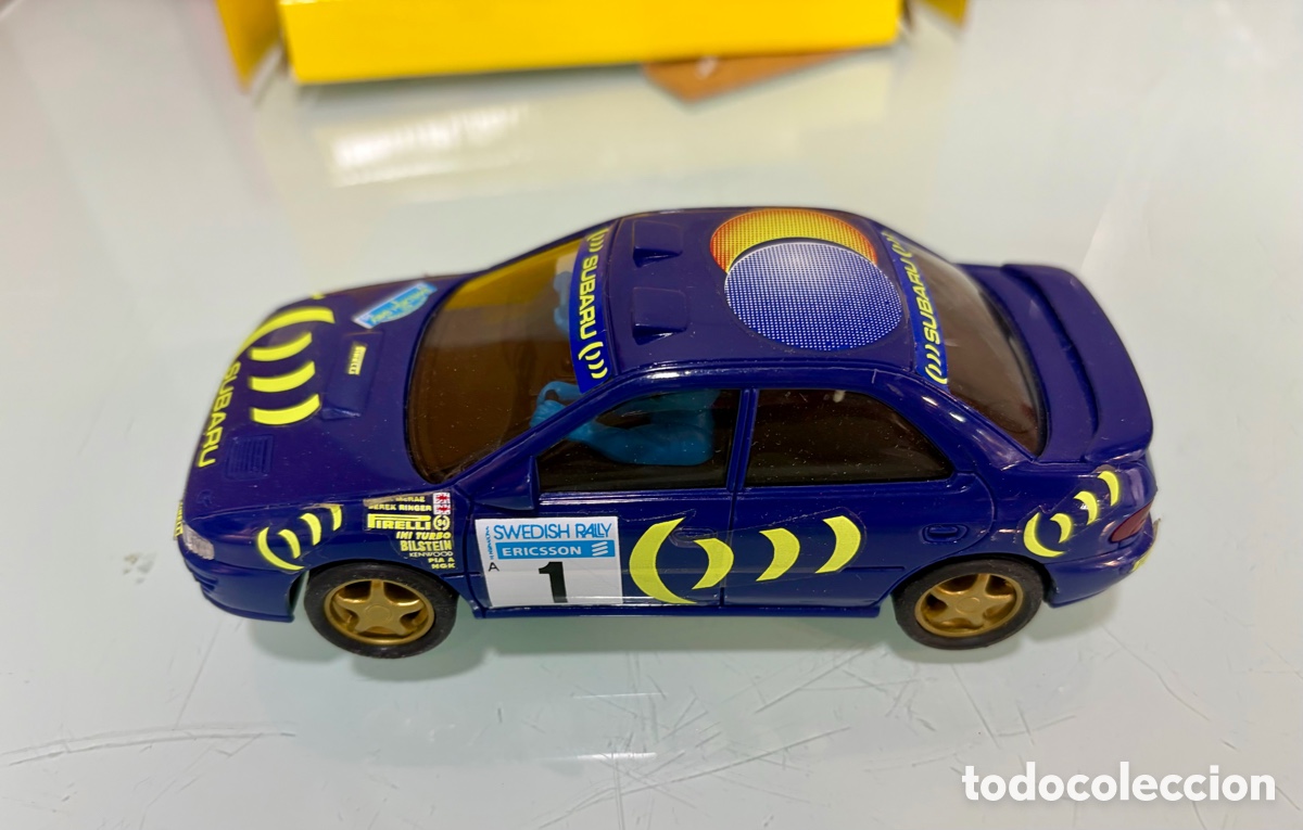 Scalextric: Coche scalextric Subaru Impreza Rally