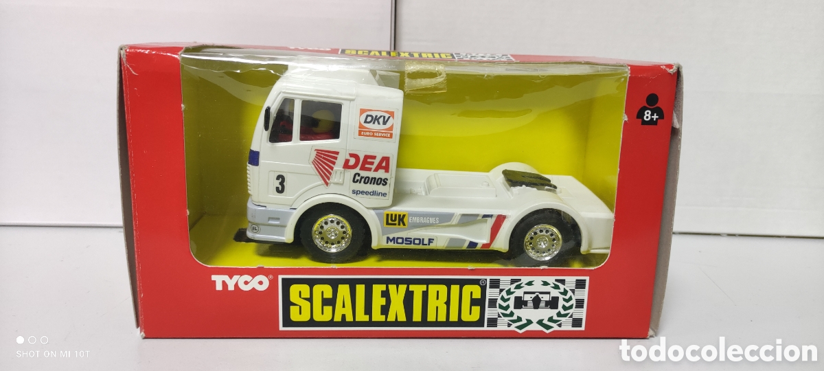 Scalextric: CAMI&Oacute;N MERCEDES DEA SCALEXTRIC TYCO NO EXIN