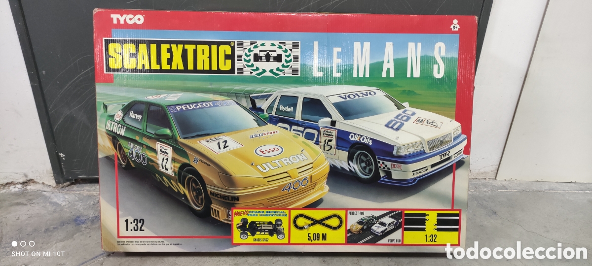 Scalextric: CIRCUITO LE MANS SCALEXTRIC TYCO - Foto 1
