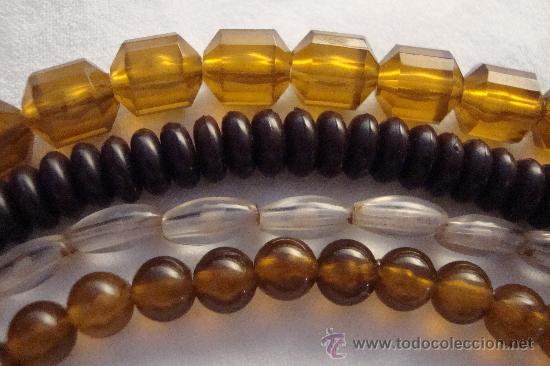 Segunda mano: -- HERMOSO COLLAR DE ABALORIOS DE PL&Aacute;STICO - PR&Aacute;CTICO Y ATEMPORAL - Foto 5