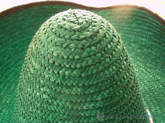 Segunda mano: SOMBRERO MEXICANO COLOR VERDE - Foto 4