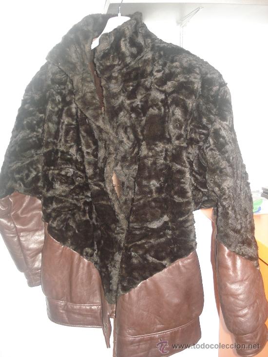 Segunda mano: CHAQUETA PIEL Y ASTRACAN. - Foto 2