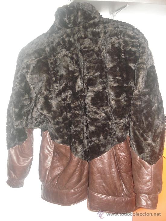 Segunda mano: CHAQUETA PIEL Y ASTRACAN. - Foto 3