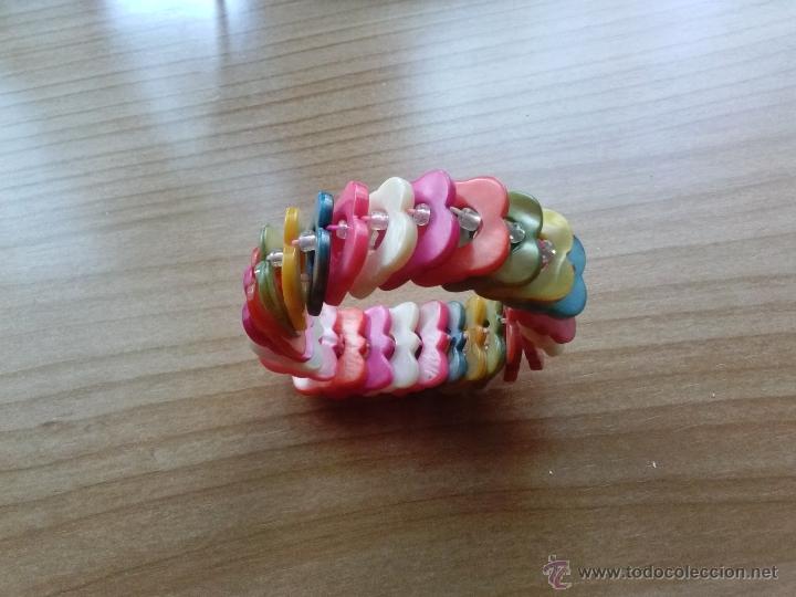 Segunda mano: Pulsera en abalorios. Adaptable. A&ntilde;o 1996 - Foto 1
