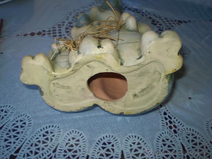 Segunda mano: FIGURA DE BARRO COCIDO Y PINTADO - Foto 3
