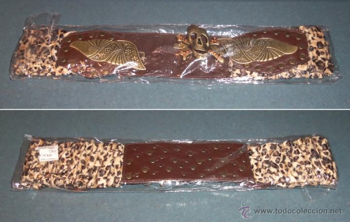 Segunda mano: Cintur&oacute;n de Leopardo con Calavera - &iexcl;A ESTRENAR! - Foto 1