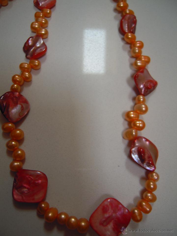 Segunda mano: Pareja de collares naranjas - Foto 2
