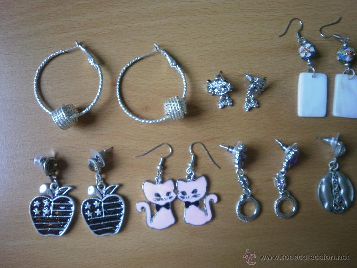 Segunda mano: Pendientes, lote - Foto 3