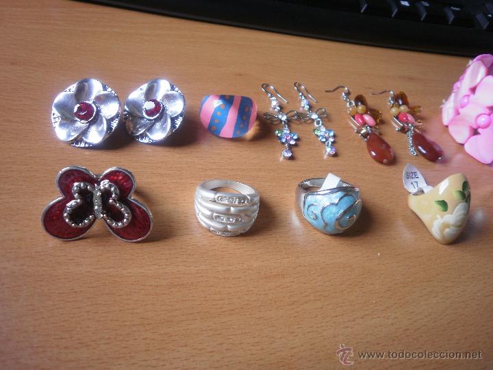 Segunda mano: Anillos, pulsera y pendientes - Foto 2