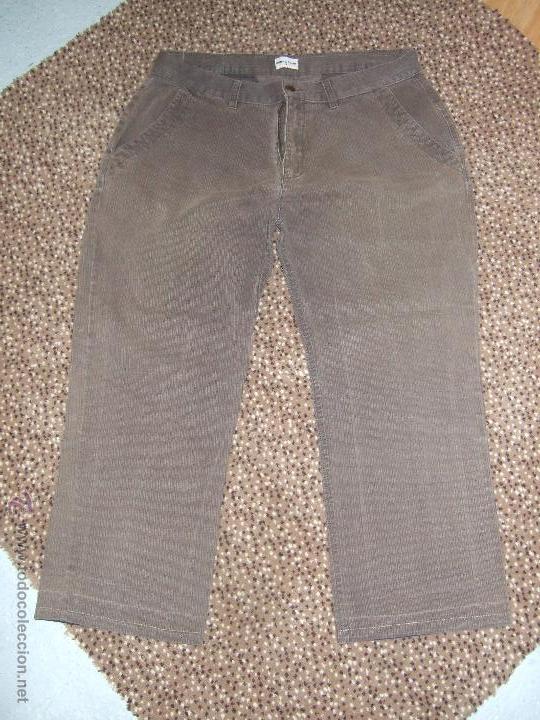 Segunda mano: PANTALON MUJER MARRON A RAYAS - Foto 1