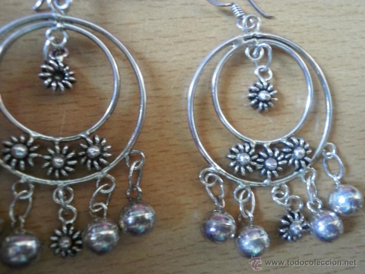 Segunda mano: Pendientes de plata. - Foto 2