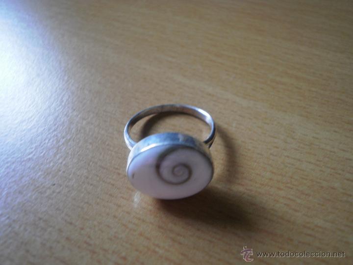 Segunda mano: Anillo de plata con ojo de Shiva. - Foto 2