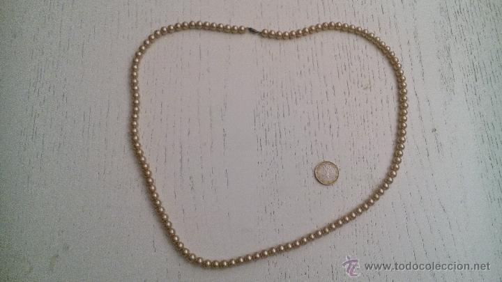 Segunda mano: Collar perlas tostadas - Foto 4