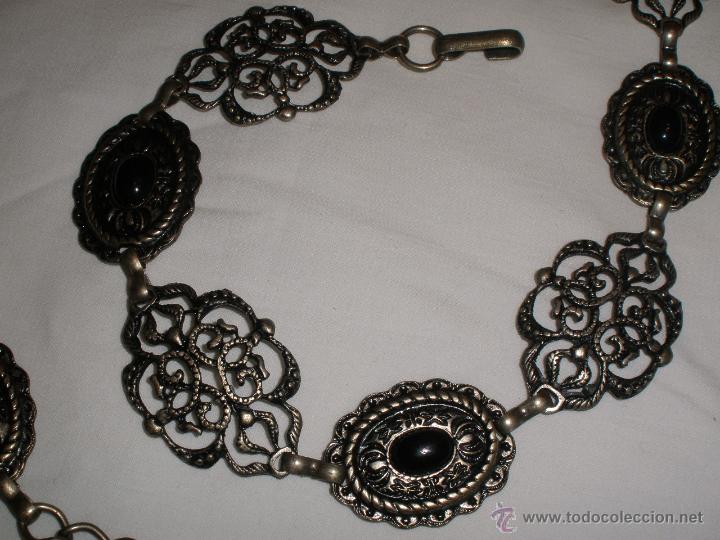 Segunda mano: CINTURON METAL PLATEADO - Foto 2
