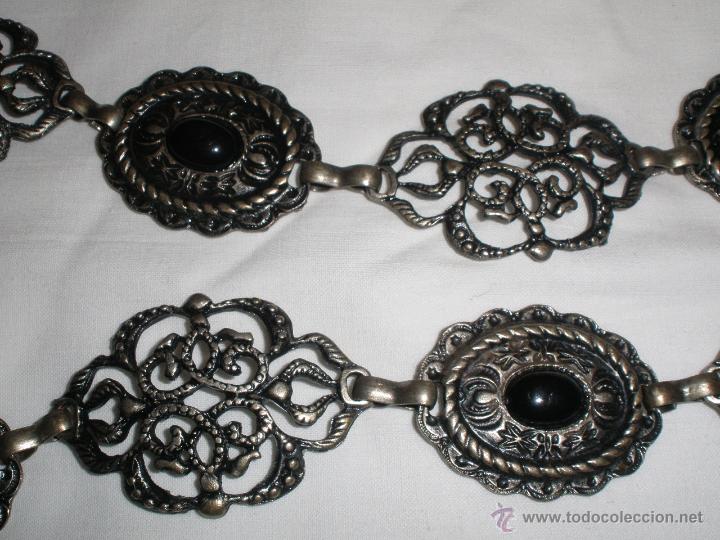Segunda mano: CINTURON METAL PLATEADO - Foto 5