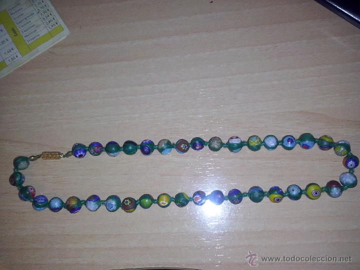 Segunda mano: Collar en piedras mide 21 cms - Foto 1