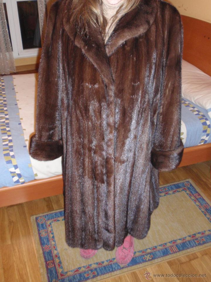 abrigo mink. escandinavia. talla - Compra venta en todocoleccion