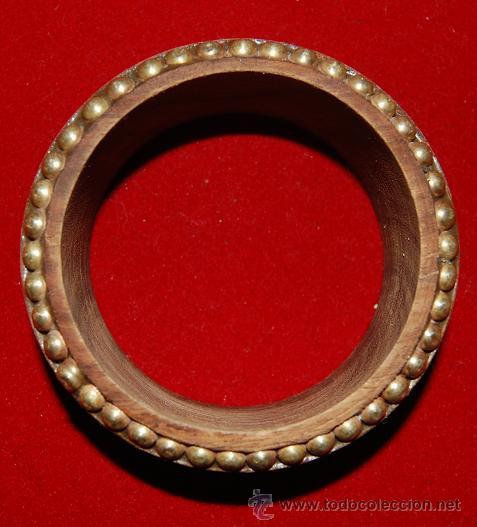 Segunda mano: BRAZALETE DE MADERA Y COBRE - Foto 2