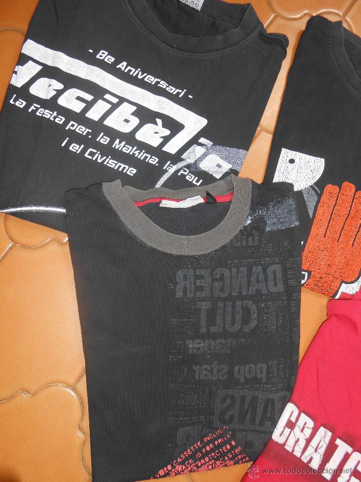 Segunda mano: 5 CAMISETAS  Talla M - Foto 2