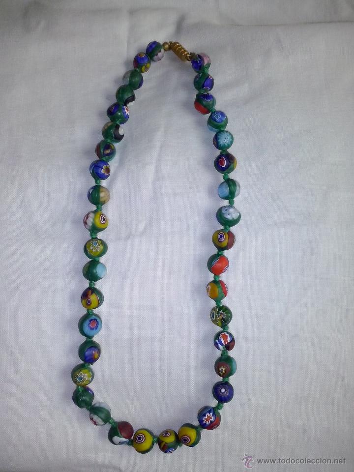 Segunda mano: Collar en piedras mide 21 cms - Foto 2