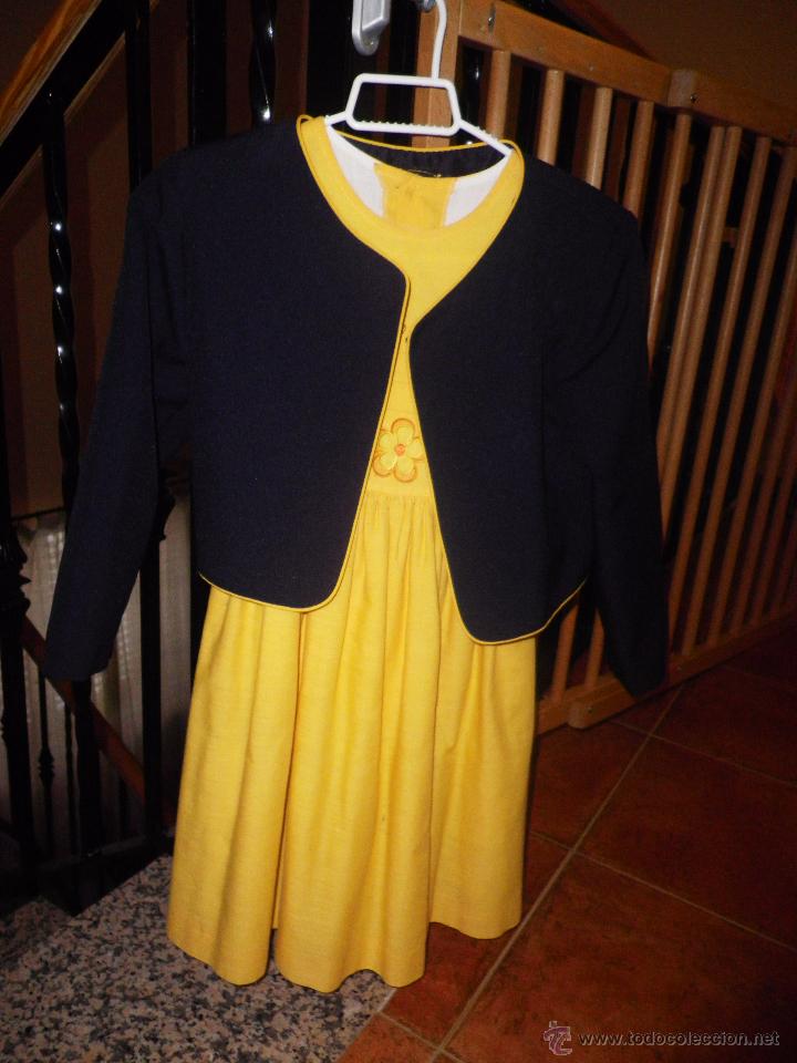 vestido con chaqueta de vestir para niña talla - Compra venta en  todocoleccion