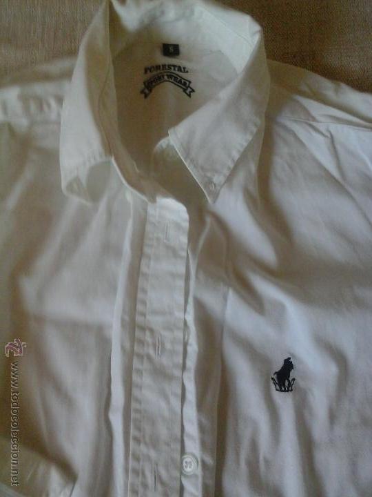 Segunda mano: Blusa camisera FORESTAL BLANCA - Foto 1