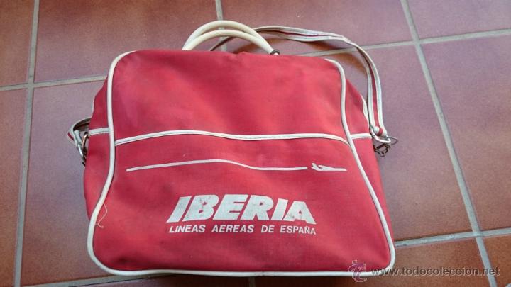 Antigua bolsa de iberia - bolso de viaje de aza - Vendido en Subasta -  51775092