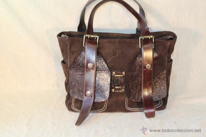 Segunda mano: BOLSO EN PIEL MACHINE BY BASICO - Foto 8