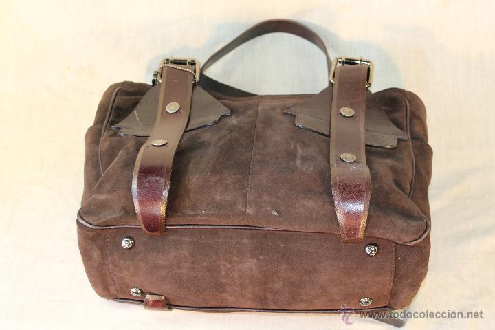 Segunda mano: BOLSO EN PIEL MACHINE BY BASICO - Foto 9