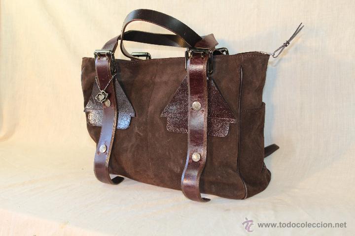 Segunda mano: BOLSO EN PIEL MACHINE BY BASICO - Foto 10
