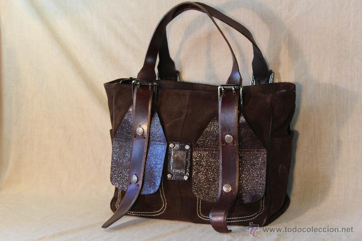 Segunda mano: BOLSO EN PIEL MACHINE BY BASICO - Foto 14
