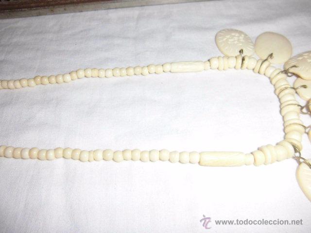 Segunda mano: BONITO COLLAR DE HUESO - Foto 3