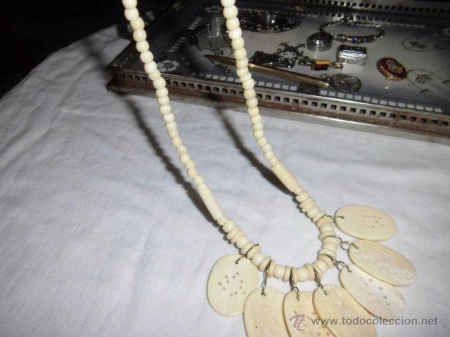 Segunda mano: BONITO COLLAR DE HUESO - Foto 5