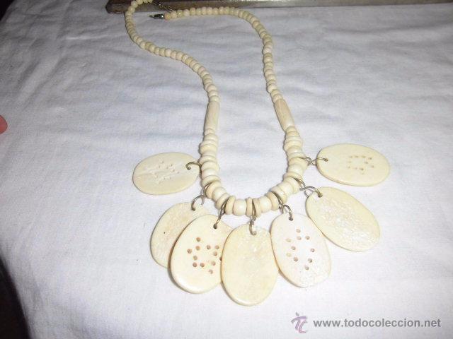 Segunda mano: BONITO COLLAR DE HUESO - Foto 7
