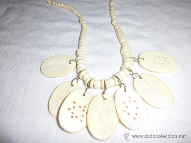 Segunda mano: BONITO COLLAR DE HUESO - Foto 8
