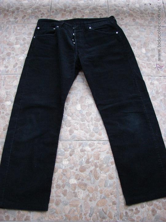 Pantalon levis de pana de caballero. negro - Vendido en Venta Directa -  53285175