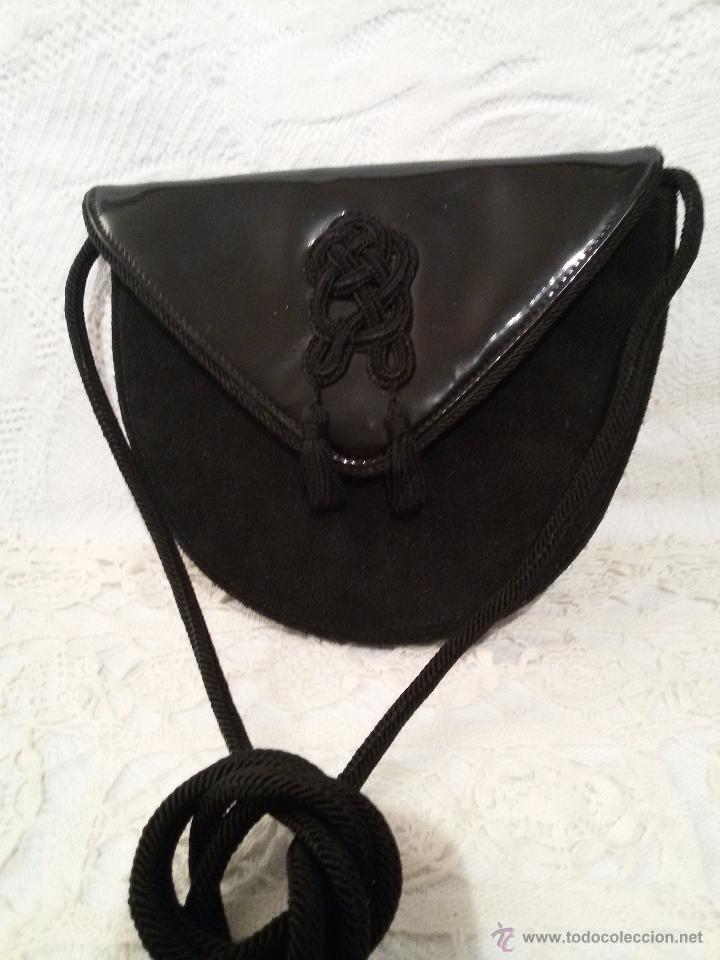 Segunda mano: BOLSO NEGRO DE PIEL-ESTEVE - Foto 2