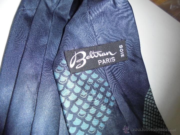 Segunda mano: CORBATA BELTRAN, PARIS - SOIE- - Foto 2