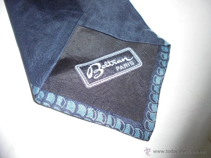 Segunda mano: CORBATA BELTRAN, PARIS - SOIE- - Foto 3